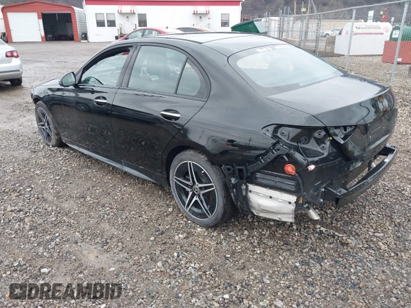 2025 Mercedes-Benz C 300 with VIN W1KAF4HB7SR244183, listed as a IAAI auction lot 41663163 with 1,291 mi miles and . Bid and sale history available at DreamBid. Image 3.
