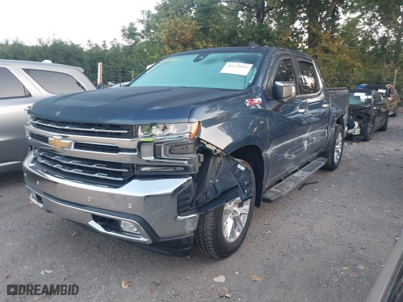 2019 Chevrolet Silverado 1500 LTZ with VIN 1GCUYGED9KZ127164, listed as a IAAI auction lot 40145862 with 101,408 mi miles. Bid and sale history available at carsss.com. Image 18.