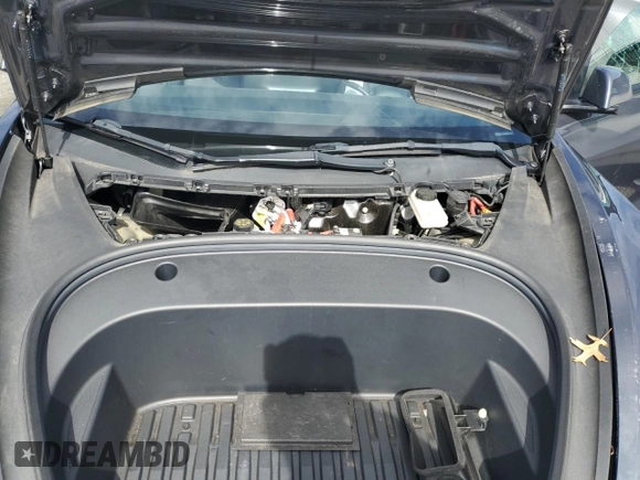 2022 Tesla Model 3 Long Range with VIN 5YJ3E1EB8NF182876, listed as a Copart auction lot 72987614 with Not Provided miles and Salvage Title. Bid and sale history available at DreamBid. Image 11.