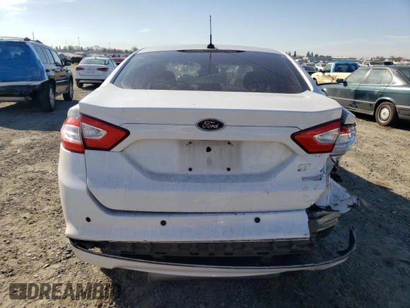 2014 Ford Fusion SE with VIN 3FA6P0HR6ER194605, listed as a Copart auction lot 47574245 with 237,316 mi miles and Salvage Title. Bid and sale history available at carsss.com. Image 6.
