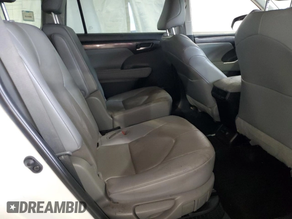 2023 Toyota Highlander Hybrid Limited with VIN 5TDXBRCH6PS581753, listed as a Copart auction lot 58241645 with 59,163 mi miles and Clean title. Bid and sale history available at DreamBid. Image 11.