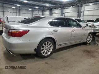 2010 Lexus LS 460 with VIN JTHCL5EF3A5007249, listed as a Copart auction lot 43432475 with 168,150 mi miles and Salvage title. Bid and sale history available at DreamBid. Image 3.