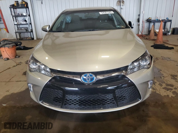 2015 Toyota Camry LE with VIN 4T1BD1FK9FU159561, listed as a Copart auction lot 54581565 with 34,254 mi miles and Salvage Title. Bid and sale history available at DreamBid. Image 5.