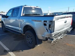 2023 Ford F-150 XL with VIN 1FTEW1E87PFA92353, listed as a IAAI auction lot 41418058 with 13,668 mi miles. Bid and sale history available at carsss.com. Image 3.