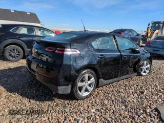 2013 Chevrolet Volt with VIN 1G1RA6E4XDU135190, listed as a Copart auction lot 46636645 with 198,241 mi miles and Salvage Title. Bid and sale history available at carsss.com. Image 3.