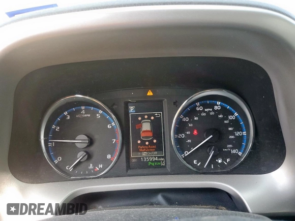 2016 Toyota RAV4 Limited with VIN 2T3DFREV7GW472419, listed as a Copart auction lot 63585975 with 135,994 mi miles and Salvage title. Bid and sale history available at DreamBid. Image 9.