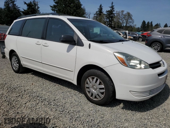2005 Toyota Sienna CE z VIN 5TDZA23C25S294429, wystawiony jako Copart lot #54725315 z przebiegiem 228 834 mil mil oraz Czysty tytuł • Clean title. Historia ofert i sprzedaży dostępna na DreamBid. Obrazek 4.