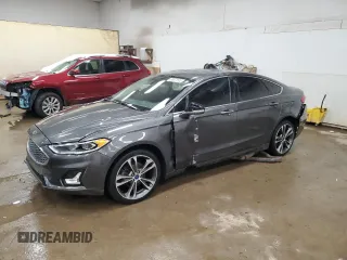 2019 Ford Fusion Titanium with VIN 3FA6P0D94KR261090, listed as a Copart auction lot 88571535 with 146,132 mi miles and Clean Title. Bid and sale history available at carsss.com. Image 1.