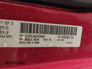 2013 Dodge Charger SXT z VIN 2C3CDXJG6DH528802, wystawiony jako IAAI lot #42172409 z przebiegiem 77 107 mil mil oraz . Historia ofert i sprzedaży dostępna na DreamBid. Obrazek 9.