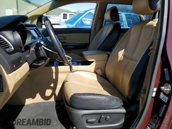 2018 Kia Sedona LX with VIN KNDMB5C17J6386623, listed as a Copart auction lot 51958585 with 79,281 mi miles and Salvage Title. Bid and sale history available at DreamBid. Image 7.