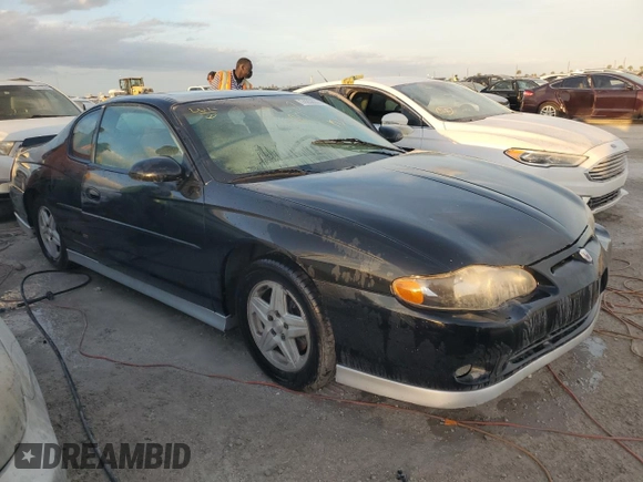 2002 Chevrolet Monte Carlo SS with VIN 2G1WX15K429191431, listed as a Copart auction lot 74256374 with 0 mi miles and Non Repairable. Bid and sale history available at carsss.com. Image 4.