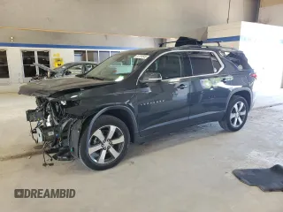 2021 Chevrolet Traverse LT with VIN 1GNERHKW8MJ122527, listed as a Copart auction lot 61759545 with 42,243 mi miles and Salvage title. Bid and sale history available at DreamBid. Image 1.