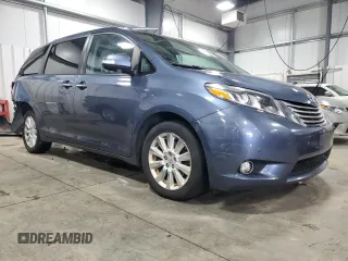 2015 Toyota Sienna Ltd with VIN 5TDDK3DC1FS096695, listed as a Copart auction lot 48049965 with 123,500 mi miles and Salvage Title. Bid and sale history available at carsss.com. Image 4.