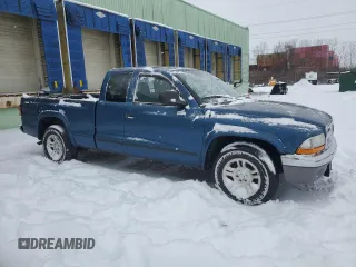 2003 Dodge Dakota SLT with VIN 1D7HL42X63S219989, listed as a Copart auction lot 41495915 with 83,841 mi miles and Clean Title. Bid and sale history available at carsss.com. Image 4.