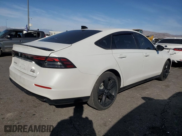 2023 Honda Accord Sport-L с VIN 1HGCY2F76PA047013, выставлен на аукционе Copart как лот 52135595 с пробегом 29 016 миль миль и Списание • Salvage title. История ставок и продаж доступна на DreamBid. Изображение 3.