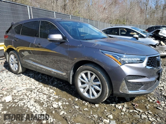 2019 Acura RDX with VIN 5J8TC2H34KL038509, listed as a Copart auction lot 49623315 with 23,648 mi miles and Salvage title. Bid and sale history available at DreamBid. Image 4.