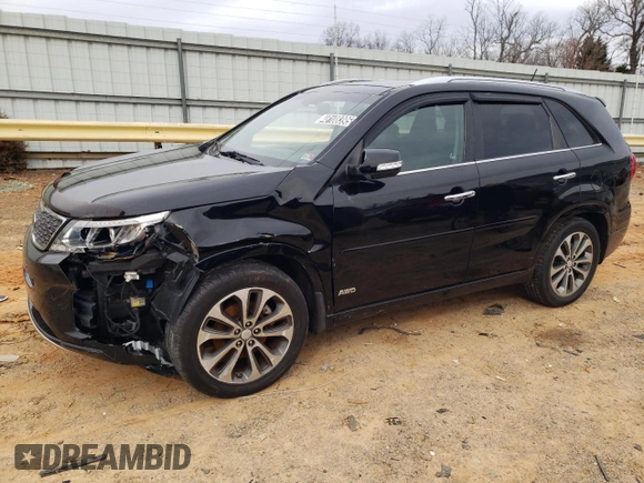 2014 Kia Sorento SX with VIN 5XYKWDA74EG539152, listed as a Copart auction lot 48108395 with 97,299 mi miles and Clean Title. Bid and sale history available at DreamBid. Image 1.
