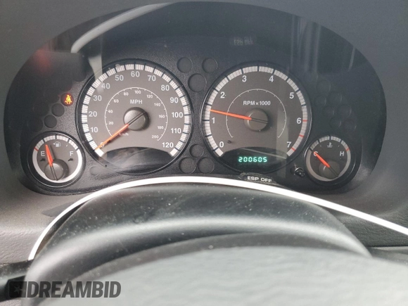 2007 Jeep Liberty Sport with VIN 1J4GL48K47W704870, listed as a Copart auction lot 42042765 with 200,605 mi miles and Salvage Title. Bid and sale history available at carsss.com. Image 9.