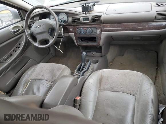 2004 Chrysler Sebring Limited with VIN 1C3AL66R24N289268, listed as a Copart auction lot 84849204 with 146,164 mi miles and Salvage Title. Bid and sale history available at DreamBid. Image 8.