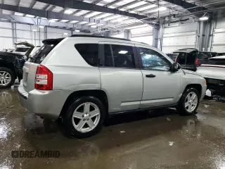2007 Jeep Compass Sport with VIN 1J8FT47W37D123838, listed as a Copart auction lot 45653355 with 152,337 mi miles and Salvage Title. Bid and sale history available at carsss.com. Image 3.