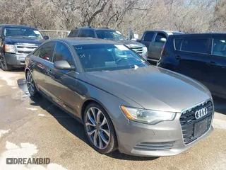 2014 Audi A6 2.0T Premium Plus with VIN WAUGFAFC1EN016171, listed as a IAAI auction lot 41763407 with 181,987 mi miles. Bid and sale history available at carsss.com. Image 1.