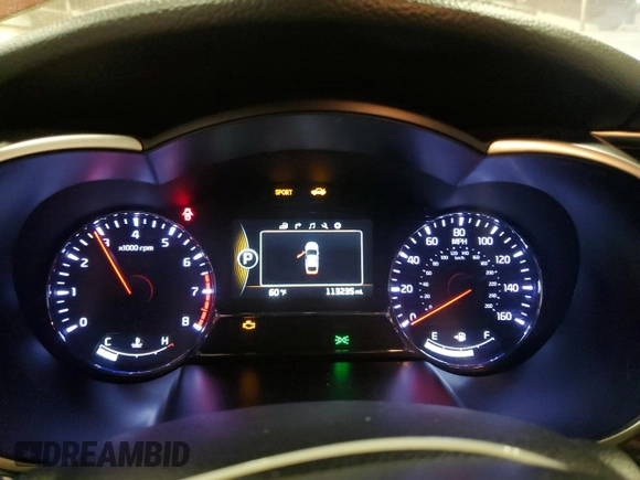 2015 Kia Optima SX Turbo with VIN 5XXGR4A64FG408491, listed as a Copart auction lot 50686705 with 113,235 mi miles and Clean Title. Bid and sale history available at carsss.com. Image 9.