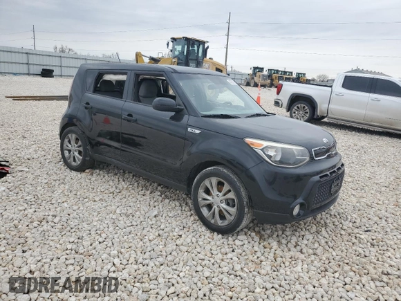 2016 Kia Soul + with VIN KNDJP3A5XG7401987, listed as a Copart auction lot 47031655 with 0 mi miles and Salvage Title. Bid and sale history available at carsss.com. Image 4.