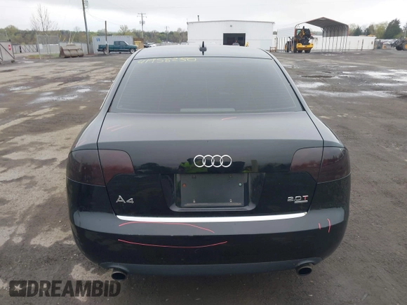 2006 Audi A4 2.0T z VIN WAUDF78E86A256024, wystawiony jako IAAI lot #41958250 z przebiegiem 118 448 mil mil oraz . Historia ofert i sprzedaży dostępna na DreamBid. Obrazek 16.