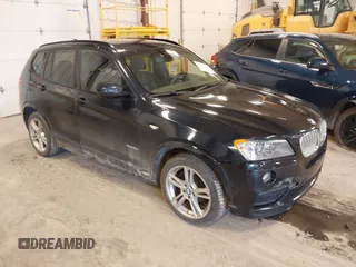 2013 BMW X3 xDrive35i with VIN 5UXWX7C51DL980010, listed as a IAAI auction lot 41967626 with 110,151 mi miles and . Bid and sale history available at DreamBid. Image 1.