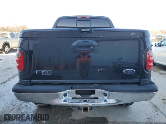 2001 Ford F-150 XLT with VIN 1FTRW08W91KE12972, listed as a Copart auction lot 48201155 with Not provided miles and Salvage title. Bid and sale history available at DreamBid. Image 6.