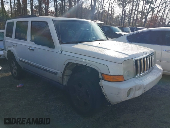 2010 Jeep Commander Sport with VIN 1J4RH4GK1AC122505, listed as a IAAI auction lot 41222229 with 244,001 mi miles and . Bid and sale history available at DreamBid. Image 1.