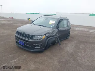 2020 Jeep Compass Latitude w/Sun/Safety Pkg with VIN 3C4NJCBB5LT105255, listed as a IAAI auction lot 41569662 with 108,307 mi miles. Bid and sale history available at carsss.com. Image 6.