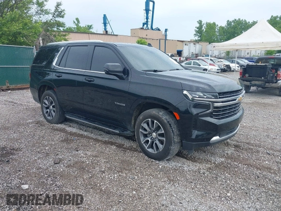 2023 Chevrolet Tahoe LT with VIN 1GNSKNKD6PR497553, listed as a IAAI auction lot 42180897 with Not provided miles and . Bid and sale history available at DreamBid. Image 1.