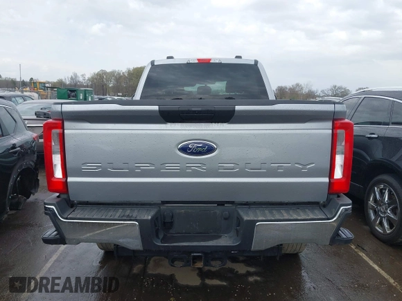 2024 Ford Super Duty F-250 SRW XL with VIN 1FT7W2BT9RED24404, listed as a IAAI auction lot 41851217 with 25,627 mi miles. Bid and sale history available at carsss.com. Image 16.