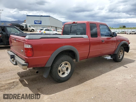 2001 Ford Ranger XL Fleet with VIN 1FTZR15E21PB15604, listed as a Copart auction lot 57746645 with 208,098 mi miles and Salvage title. Bid and sale history available at DreamBid. Image 3.