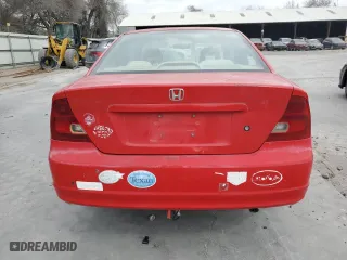2002 Honda Civic LX with VIN 1HGEM21532L022237, listed as a Copart auction lot 46659315 with 0 mi miles and Clean Title. Bid and sale history available at carsss.com. Image 6.