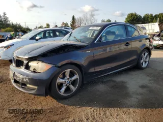 2009 BMW 1 Series 128i with VIN WBAUP73569VK76113, listed as a Copart auction lot 73601344 with Not Provided miles and Salvage Title. Bid and sale history available at carsss.com. Image 1.