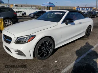2020 Mercedes-Benz C 300 with VIN WDDWK8DB3LF959785, listed as a Copart auction lot 75055304 with 36,971 mi miles and Salvage Title. Bid and sale history available at DreamBid. Image 1.