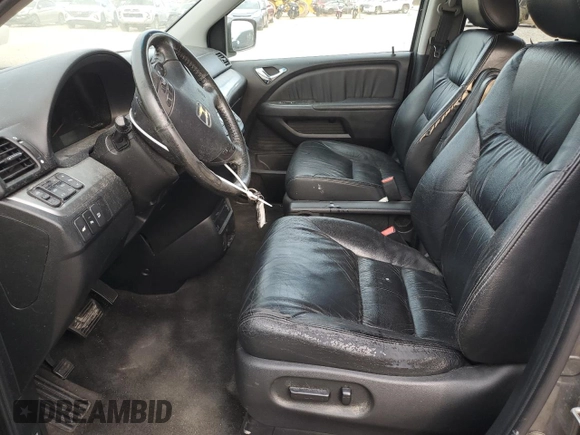 2010 Honda Odyssey Touring with VIN 5FNRL3H98AB005906, listed as a Copart auction lot 49037555 with 267,391 mi miles and Salvage Title. Bid and sale history available at carsss.com. Image 7.