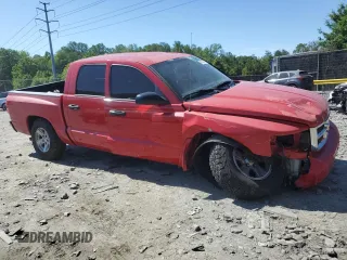 2008 Dodge Dakota SLT with VIN 1D7HE48K88S527114, listed as a Copart auction lot 57357515 with 267,390 mi miles and Salvage title. Bid and sale history available at DreamBid. Image 4.