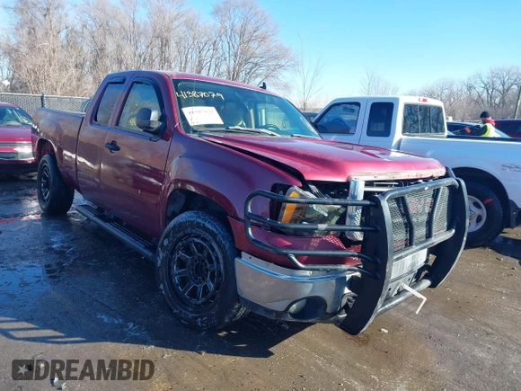 2007 GMC Sierra 1500 SLE1 with VIN 2GTEC19C471540952, listed as a IAAI auction lot 41387079 with 155,427 mi miles and . Bid and sale history available at DreamBid. Image 1.