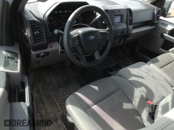 2018 Ford F-150 XL with VIN 1FTMF1E56JKE30616, listed as a Copart auction lot 53799915 with 62,748 mi miles and Salvage Title. Bid and sale history available at carsss.com. Image 8.