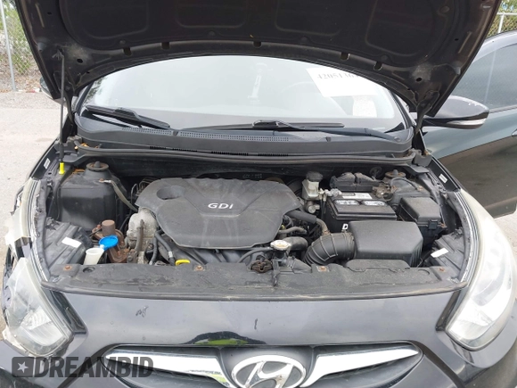 2013 Hyundai Accent SE with VIN KMHCU5AE8DU109616, listed as a IAAI auction lot 42051364 with 96,739 mi miles. Bid and sale history available at carsss.com. Image 10.