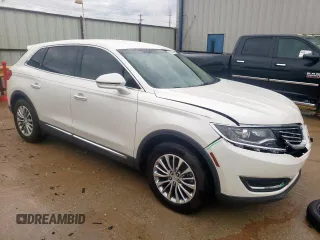 2016 Lincoln MKX Select with VIN 2LMTJ6KR8GBL47724, listed as a Copart auction lot 55183975 with 42,465 mi miles and Salvage Title. Bid and sale history available at DreamBid. Image 4.