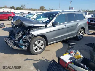 2018 Mercedes-Benz GLS with VIN 4JGDF6EE9JB070525, listed as a IAAI auction lot 41164868 with 114,828 mi miles. Bid and sale history available at carsss.com. Image 16.