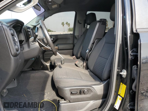 2020 Chevrolet Silverado 1500 LT with VIN 3GCUYDED6LG233216, listed as a Copart auction lot 51317015 with 65,111 mi miles and Salvage Title. Bid and sale history available at DreamBid. Image 7.