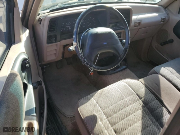 1994 Ford Ranger Splash with VIN 1FTCR14X7RPC58617, listed as a Copart auction lot 50240645 with 126,383 mi miles and Salvage Title. Bid and sale history available at carsss.com. Image 8.