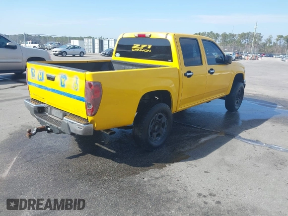 2012 GMC Canyon SLE1 with VIN 1GTH6MFEXC8142583, listed as a IAAI auction lot 41465963 with 276,053 mi miles. Bid and sale history available at carsss.com. Image 4.