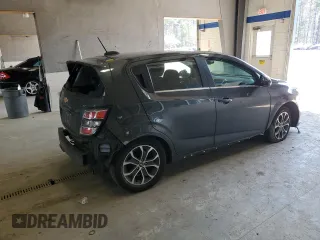 2017 Chevrolet Sonic LT with VIN 1G1JD6SH8H4105879, listed as a Copart auction lot 51037195 with 56,893 mi miles and Salvage Title. Bid and sale history available at carsss.com. Image 3.