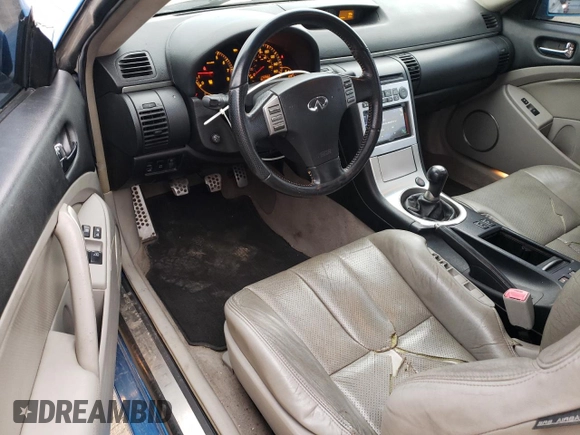 2007 Infiniti G35 with VIN JNKCV54E47M901309, listed as a Copart auction lot 50627875 with 229,592 mi miles and Clean Title. Bid and sale history available at carsss.com. Image 8.